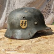 Каска М-40 SS.Підписна