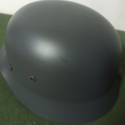 Немецкая каска Stahlhelm М35 (68 р., темно-серый), реплика.
