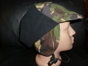 Шапка с отворотом-ушами мембранная Gore-Tex на флисе в камуфляже DPM. Размер Small. №10