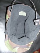 Шапка с отворотом-ушами мембранная Gore-Tex на флисе в камуфляже DPM. Размер Small. №10
