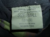 Шапка с отворотом-ушами мембранная Gore-Tex на флисе в камуфляже DPM. Размер Small. №10