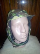Шапка с отворотом-ушами мембранная Gore-Tex на флисе в камуфляже DPM. Размер Large. №23