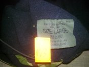 Шапка с отворотом-ушами мембранная Gore-Tex на флисе в камуфляже DPM. Размер Large. №23