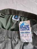 Водонепроницаемые брюки-дождевик Blue Castle р.-XL. Новые.