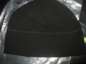 Шапка флис демисезон/зимняя Black. Новая, размер "один для всех"