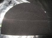 Шапка флис демисезон/зимняя Black. Новая, размер "один для всех"