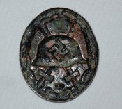 Знак «За ранение». Черное