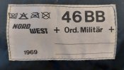 Плащ, дождевик, серый, нейлон, размер 46, лёгкое б/у, 1969 г, армия ВС Швейцарии