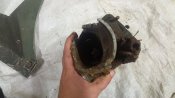 Правая бортовая амбразура БМП-3(V группировка) из поймы реки Ирпень