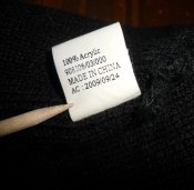 Шапка чорна Karrimor з люмінесцентною нашивкою