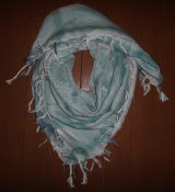 Шемаг з черепами Jolly Roger "white-greenish"