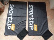 Полотенца микрофибровое 2 шт. серые, новые, 100*52см