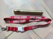 Тубус от сигар + бейдж Lucky Strike
