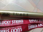 Тубус от сигар + бейдж Lucky Strike