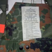 Мембранные брюки Verbundstoff-3-Lagen-Laminat (Gore-Tex) флектарн. Размер IV/56-58/ (лот №20)