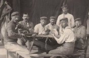 Егерская фарфоровая курительная трубка.
