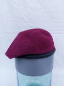 Берет Maroon (бордовый/малиновый) британских ВДВ. Оригинал. р.-57