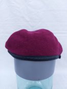 Берет Maroon (бордовый/малиновый) британских ВДВ. Оригинал. р.-57