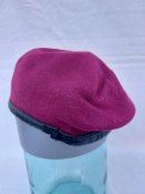 Берет Maroon (бордовый/малиновый) британских ВДВ. Оригинал. р.-57