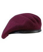 Берет Maroon (бордовый/малиновый) британских ВДВ. Оригинал. р.-57