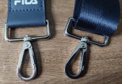 Наплечный ремень Fila для спорт сумки, карабины металл, лёгкое б/у, Южная Корея