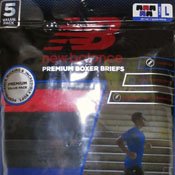 Труси New Balance Premium Boxer Briefs нові оригінал L [упаковка 5 шт]