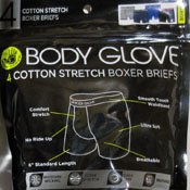 Труси Body Glove Cotton Stretch Boxer нові оригінал L (ціна за 1 шт)