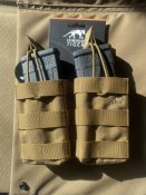 Підсумок магазинний Tasmanian tiger 2 SGL mag pouch BEL M4