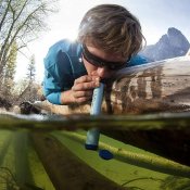 Персональний фільтр води LifeStraw Personal Water Filter blue оригінал [упаковка 4 шт]