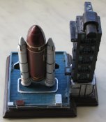 США Сувенир Статуэтка Модель Космический центр Кеннеди Шаттл Space shuttle Kennedy Space Center