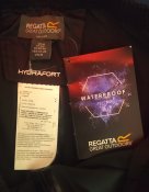 Штормовые штаны Regatta Hydrafort, Men’s Waterproof Trousers. Дождевик, мембрана, размер М.