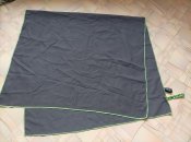 Полотенце микрофибровое 75*130 серое