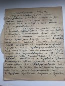 Письмо родителям от сына 30.12.1939