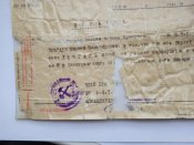 Справка (Похоронка) за 9.3.1927