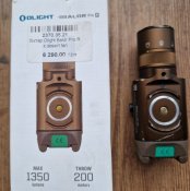 Фонарь + ЛЦУ Olight Baldr Pro R Desert Tan (б/у)