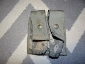 Подсумок на 2 гранаты подствольника пиксель ACU molle армия США состояние хорошее
