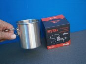 Кухоль туристичний зі складними ручками Tramp TRC-037, 500 мл.