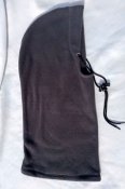 Балаклава серая зимняя флисовая. One Size.