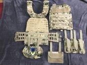 Плитоноска GFC Tactical plate carrier Molle Multicam
