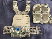Плитоноска GFC Tactical plate carrier Molle Multicam