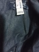 Мужская черная джинсовая рубашка Armani Jeans denim u6c19 LJ Новая