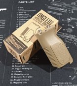 Ручка перенесення вогню Strike Industries кутова з кріпленням M-LOK, довга