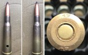 ММГ советского бронебойно-зажигательного патрона 7,62х54 Мосин