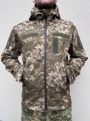 Піксельна куртка Soft Shell (розміри 50, 52, 54)