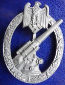 Знак "Зенитная артиллерия Вермахта".
