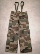 Новые штаны на подтяжках армии Франции влагостойкие Gore-Tex