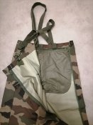 Новые штаны на подтяжках армии Франции влагостойкие Gore-Tex