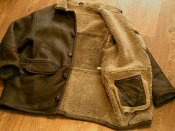 Шкіряна куртка на цигейці (зима) розм.XL 54-56