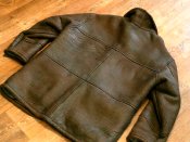 Шкіряна куртка на цигейці (зима) розм.XL 54-56