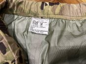 Британский GoreTex в камуфляже МТП, Waterproof, размер М, верх и низ